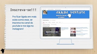 3
Pra ficar ligado em mais
aulas como essa, se
inscreva no canal do
youtube e me siga no
Instagram!
Inscreva-se!!!
 