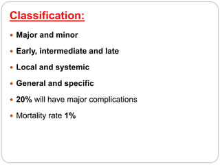 Complication neck dissection | PPTX