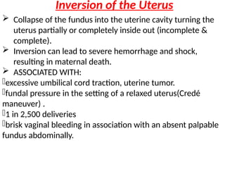 Traction Rd Fundus Complication of 3rd Stage of Labour.pptx