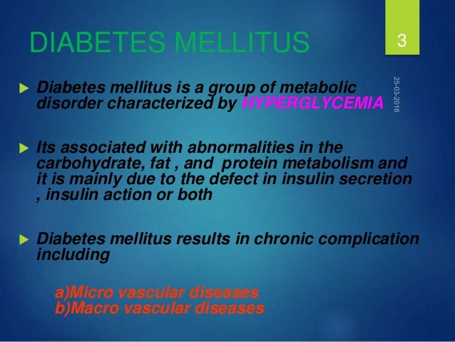 pathology and Complications of type 2 diabetes mellitus