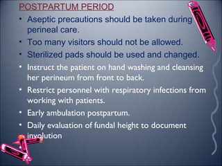 puerperium complication