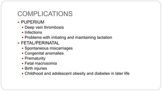 COMPLICATIONS AND MANAGEMENT OF OBESITY IN PREGNANCY.pptx