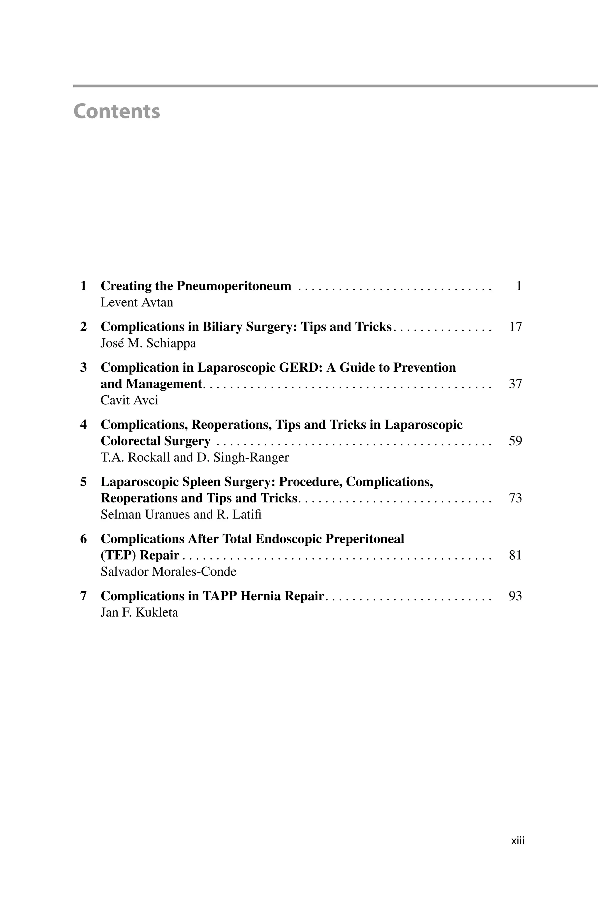 Complications in laparoscopic surgery | PDF