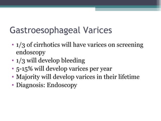 Complications of cirrhosis | PPT