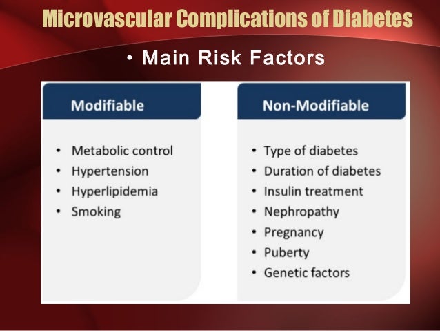 Complications Of Diabetes - 