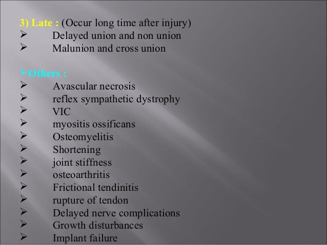 complications of fractures 3 pptnew