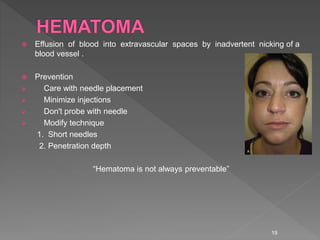 Extravascular Injection complications of La.pptx