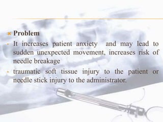 Anesthesia Problems Complications of local anaesthesia | PPTX