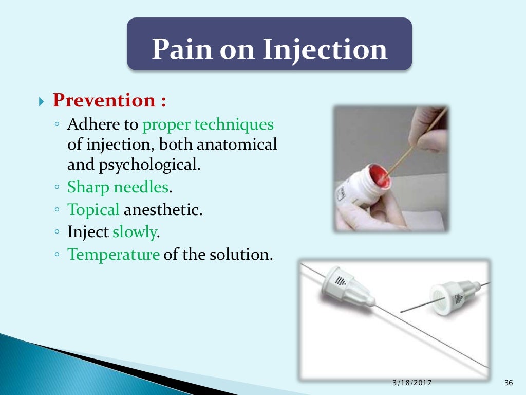 Complications of Local Anesthesia