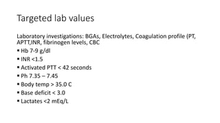 COMPLICATIONS OF MASSIVE BLOOD TRANSFUSION.pptx
