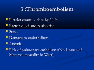 puerperium complications