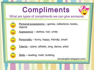 Compliementing | PPT