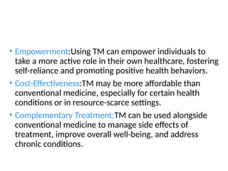 Complimentary and Alternative medicine .pptx