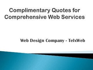 Web Design Company - TelxWeb

 
