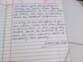 Patient Compliments for Malpani Infertility Clinic 2013 
