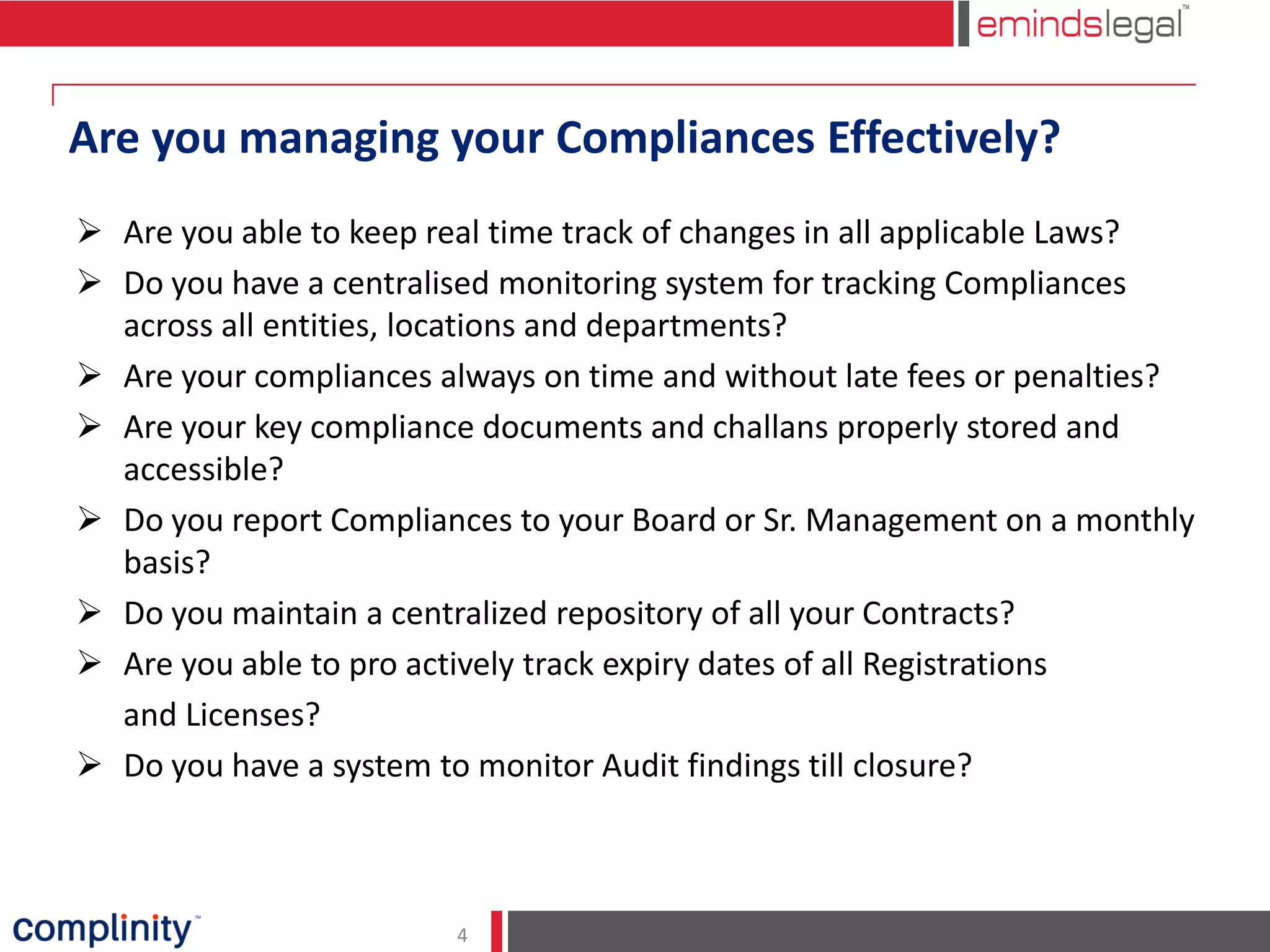 Complinity compliance software | PPT