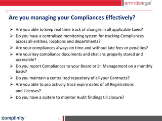 Complinity compliance software | PPT