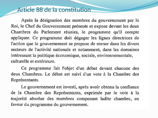 Article 88 de la constitution
 