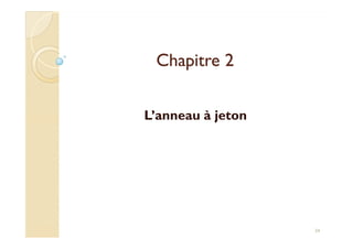 ChapitreChapitre 22
L’anneau à jeton
34
 