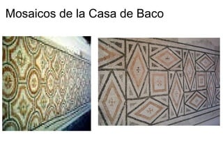 Mosaicos de la Casa de Baco     