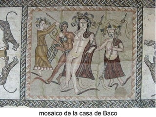   mosaico de la casa de Baco 