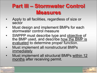 Compliance With MPCA Industrial Stormwater Permit Requirements | PDF