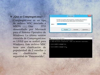 Compmgmt.msc