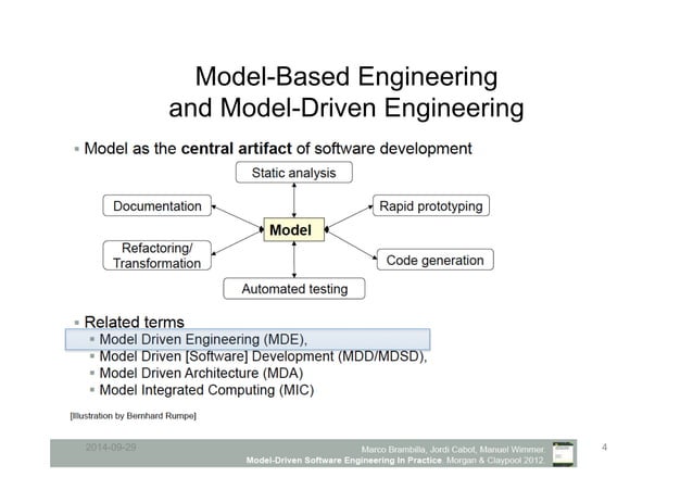 Component-Based and Model-Driven Engineering: what is the difference? A ...