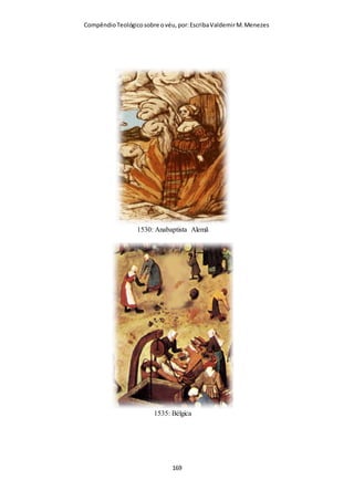 Compêndio teológico sobre o véu, por Escriba Valdemir
teimosia em não usar o véu, esta igreja não estaria enquadrada
entre as igrejas de Deus. Quem conhece a arte da retórica
percebe que Paulo estava dando de forma delicada um ultimato à
igreja de Corinto.
Em um artigo intitulado “Prayer Veil” (orar com véu) que faz
parte de uma série de estudos da Igreja Cristã Apostólica
(Apostolic Christian Church), o autor traz a tona outra falsa
interpretação deste versículo 16, pois muitos que não adotam o
uso do véu na igreja, ou quando as mulheres oram ou profetizam
alegam que é uma questão de costume e quem não quiser seguir
este costume está tudo bem. Segundo estes pseudo-hermeneutas
Paulo estaria dizendo que estaria disposto a esquecer o assunto
em vez de ficar contendendo, que as igrejas de Deus não tem o
hábito de contender, que use o véu quem quiser. Mas o contexto
do versículo não permite esta interpretação flácida. Após vários
argumentos sobre o uso do véu, Paulo na verdade está dizendo
que não vai ficar contendendo com quem não quer obedecer,
mas lembra aos coríntios que as igrejas que são verdadeiramente
de Deus seguem o costume doutrinário do véu. Assim como os
coríntios, muitos líderes cristãos ficam contendendo criando
factoides, e inventando explicações para justificarem seu
desinteresse ao mandamento.
[ 169 ]
 