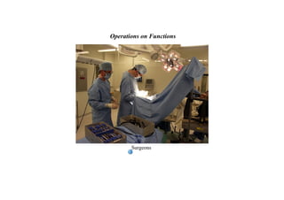 Operations on Functions




       Surgeons
 