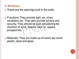 components of building ppt | PDF