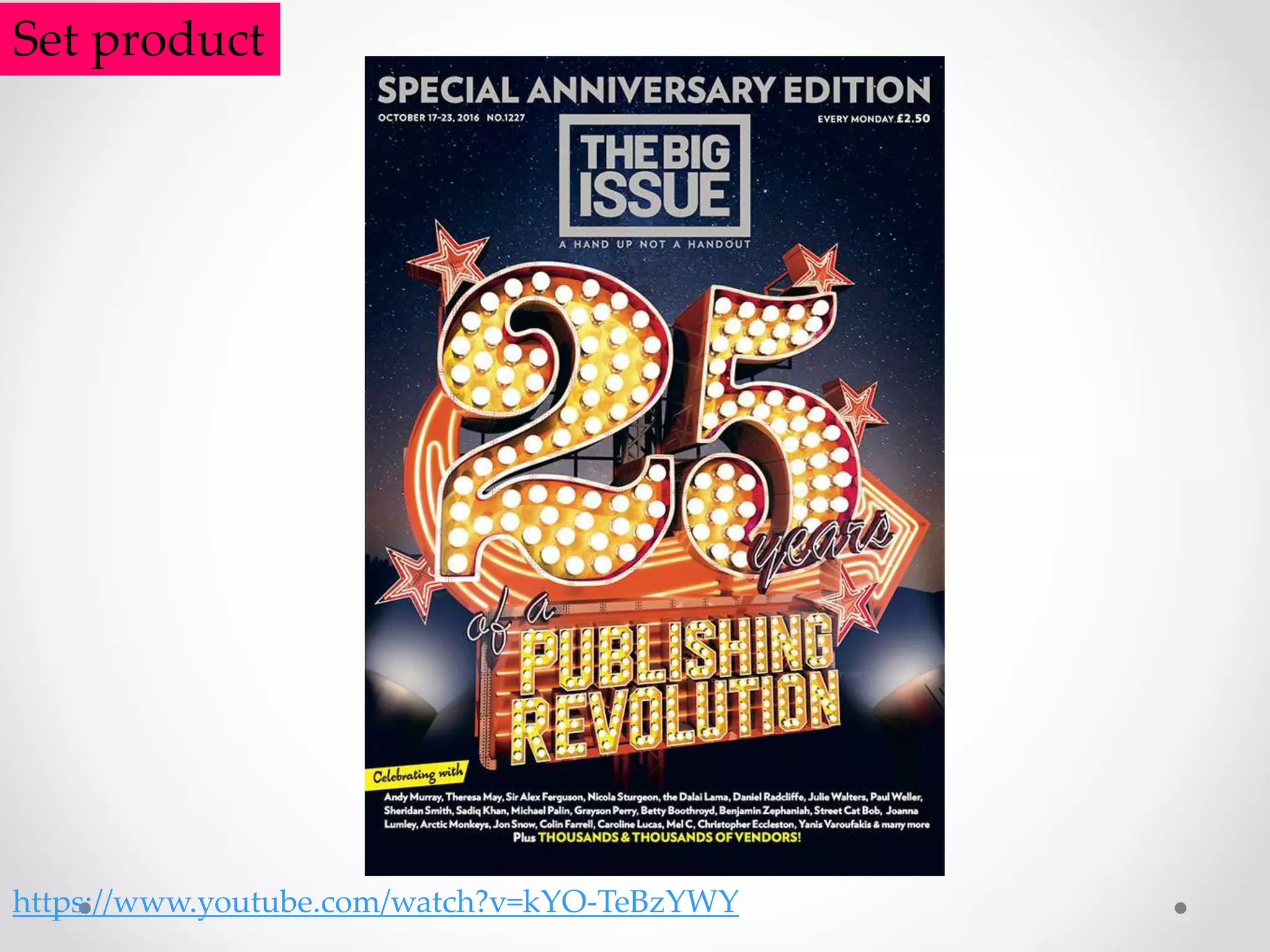 Set product
https://www.youtube.com/watch?v=kYO-TeBzYWY
 