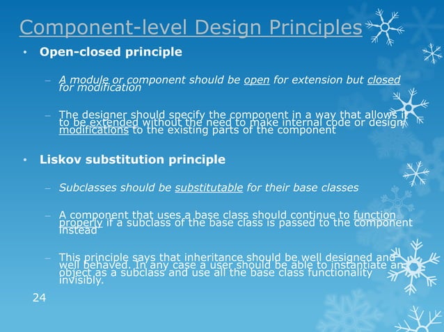 Component level design