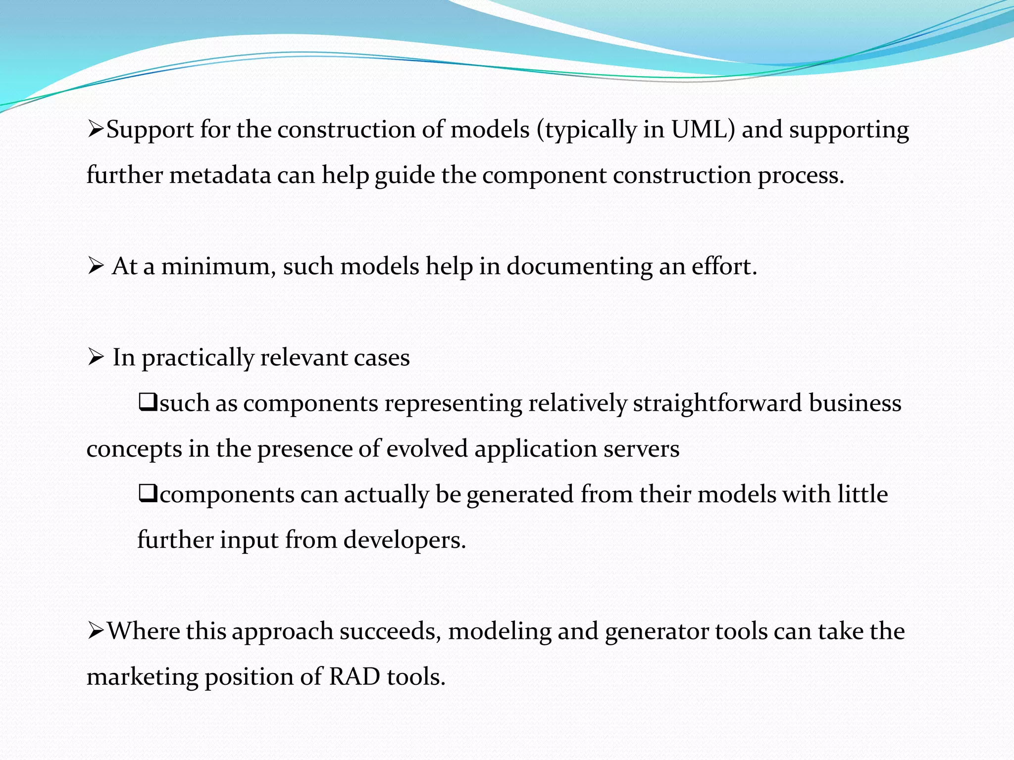Component design and implementation tools | PPT
