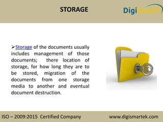 Basic Component of Document Management System Software | PPTX