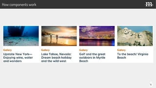 14
How components work
 