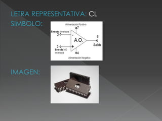 LETRA REPRESENTATIVA: CL
SIMBOLO:
IMAGEN:
 