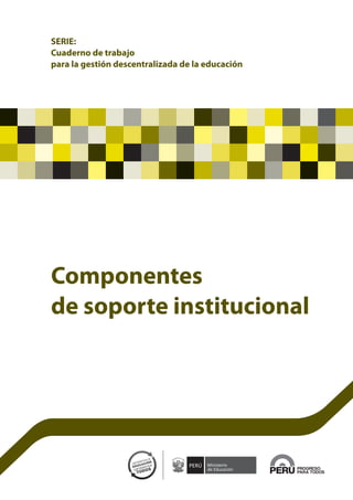 Componentes de-soporte-institucional