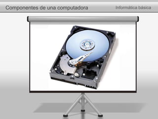 Componentes de una computadora Informática básica
 
