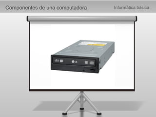 Componentes de una computadora Informática básica 