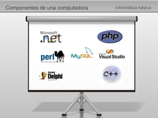 Componentes de una computadora Informática básica 