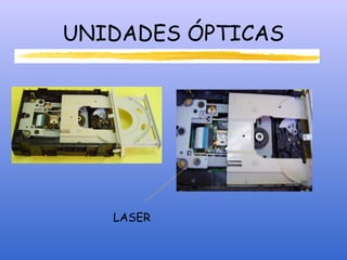 UNIDADES ÓPTICAS
LASER
 