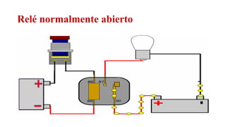 Relé normalmente abierto
Relator: Roberto Montes
 