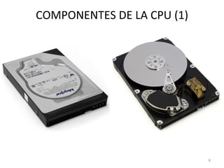 COMPONENTES DE LA CPU (1) 