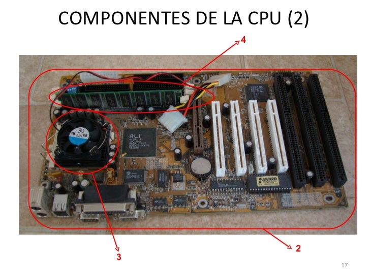 Componentes De La Cpu