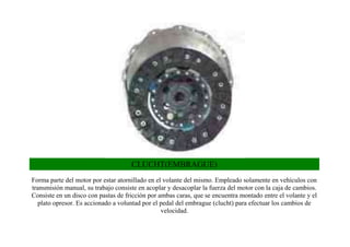 Componentes del motor