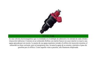 Componentes del motor