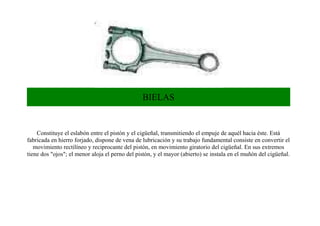 Componentes del motor