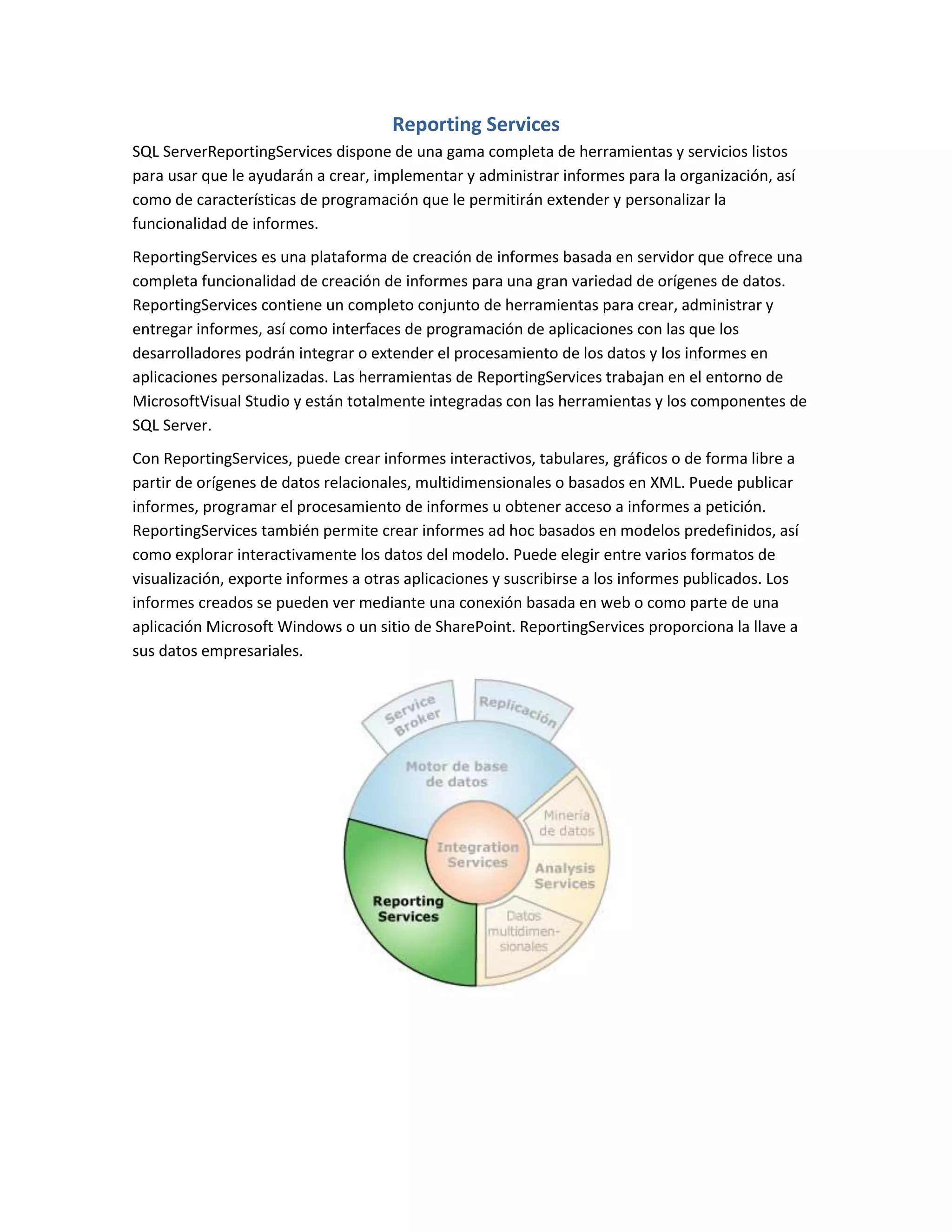 Componentes de sql server 2008