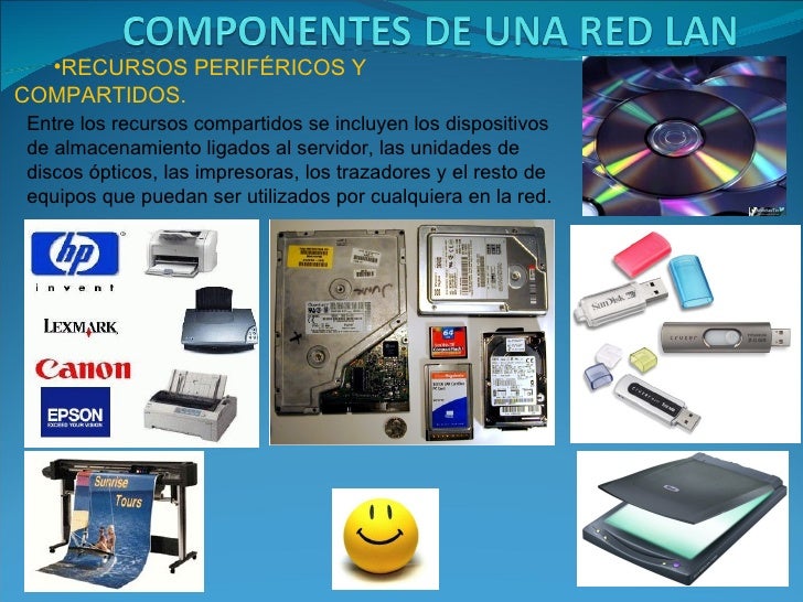 Componentes de una red lan
